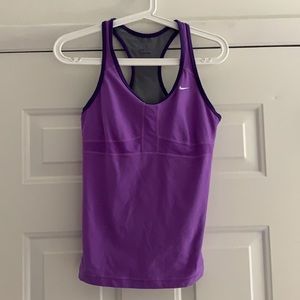 Nike Purple Exercise Top